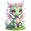 Bébé dragon (printemps)