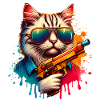 Cat Water Gun