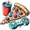 Pizza Gaming Gamer