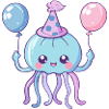 Méduse Anniversaire Bébé