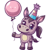 Donkey Birthday Baby