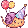 Snail Birthday Baby