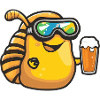 Snail Après Ski Beer Comic