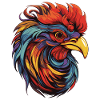 Rooster Portrait