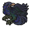Tribal Raven Art