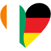 Ivory Coast Germany Heart