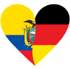Equateur Allemagne Cœur