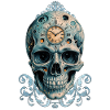 The Skull of Time: Roman Numerals