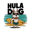 Hula Dog - Funny Summer Design