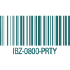 IBZ-0800-PRTY – Barcode Party Ticket
