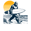 Bigfoot Surfing