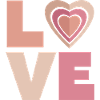 LOVE with heart