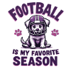 Football & Dog Football American Football