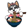 Ramen Husky