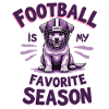 Football & Dog Football American Football