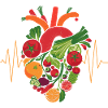 Healthy Heart Fruit & Veggie Art