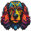 Poodle Dog Portrait
