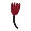 Tulipe brodée