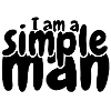 Je suis un homme simple