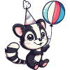Skunk Birthday Baby