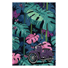 Hirondelle (violette) // Illustration