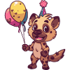 Hyena Birthday Baby