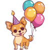 Chihuahua Dogs Birthday Baby