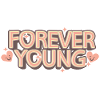 Forever Young – Verspielte Retro-Schrift
