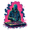 Alien Extraterrestrial DJ Music