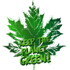Leaf (Keep Green, lettering)