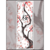 Sakura Sumi-e Kanji
