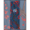 Dark Sakura Sumi-e Kanji
