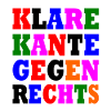 klare kante gegen rechts