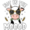 Not in the moood Cow
