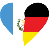 Guatemala Germany Heart