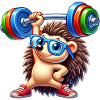 Entraînement physique Hedgehog Barbell