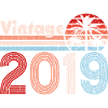 Millésime 2019 Palmiers Rétro Anniversaire