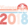 Millésime 2018 Palmiers Rétro Anniversaire