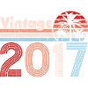 Millésime 2017 Palmiers Rétro Anniversaire