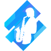 Blasinstrument Orleans Saxophonist