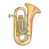 Cartoon Tuba