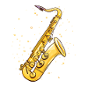 Graphisme pour saxophone