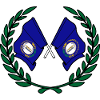 Flags USA Kentucky in laurel wreath