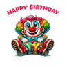 Clown Comique Anniversaire