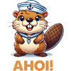 Beaver Sailor Captain