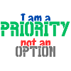 Priority not option