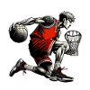 Basket-ball Joueurs de basket-ball