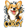 Corgy UK Big Ben London Dog