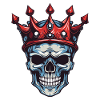 Skull King Crown