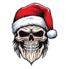 Santa Claus Skull